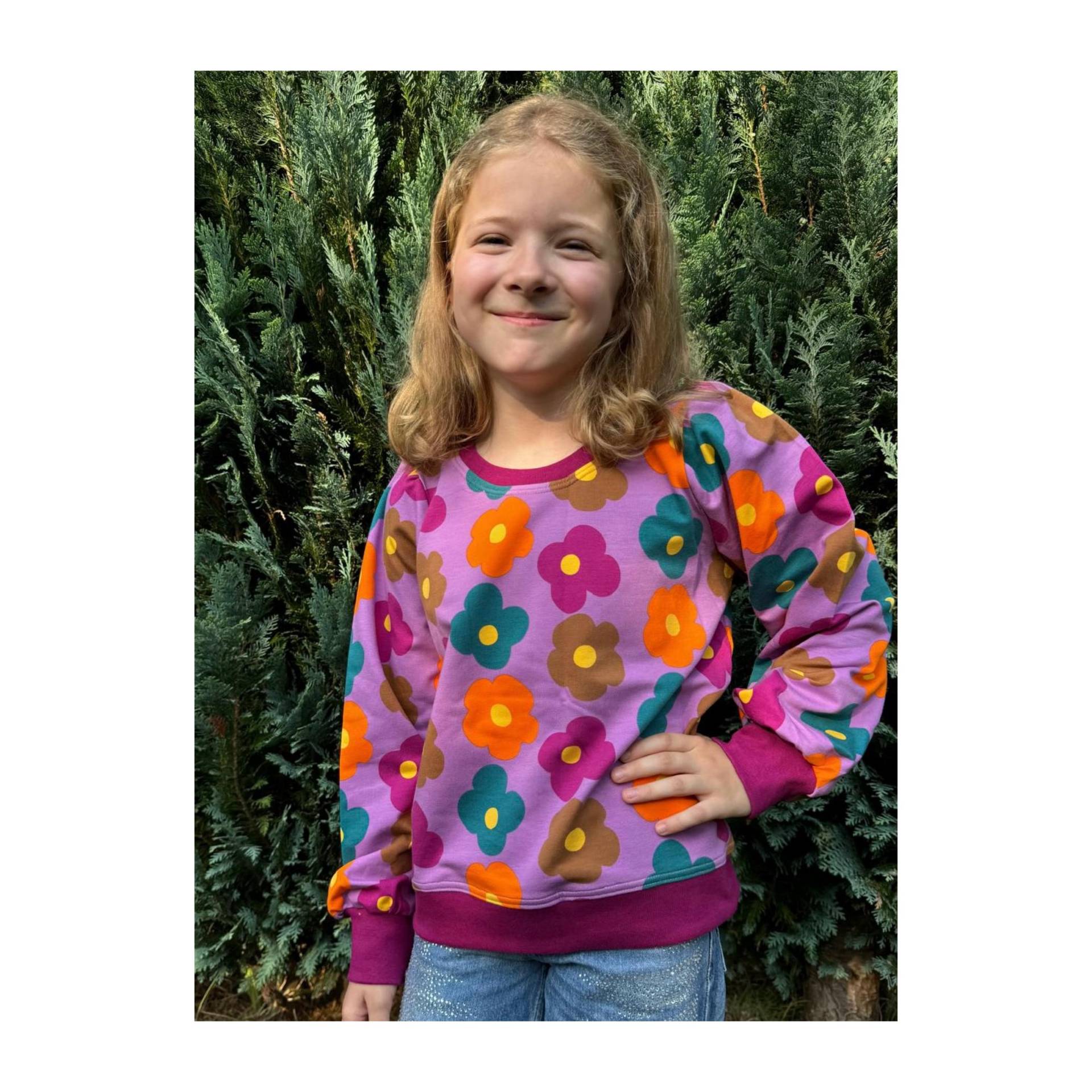 Kuscheliger Pulli Sweat Blumen Oder Konfetti Punkte Farbwahl Kuscheliger Pulli Sweat Blumen Oder Konfetti Punkte Farbwahl von FadenzauberbyAntje
