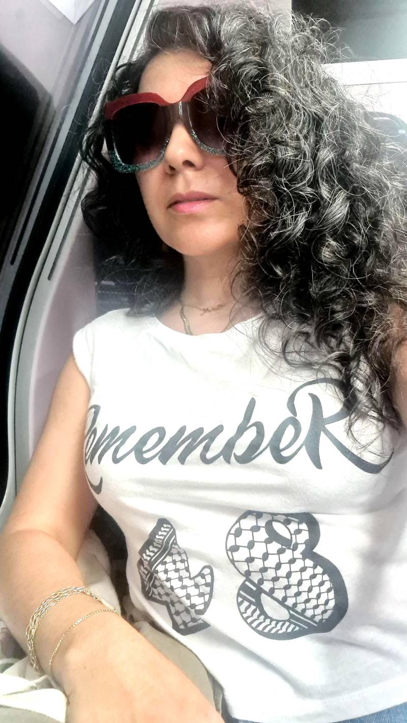 Kuffieh Style Für Damen „Remember 48" T-Shirt von FadilaAAlouchi