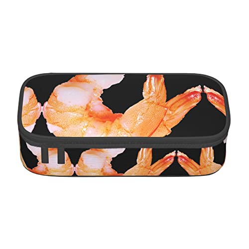 Hand and Happy Fathers Day Große Kapazität Federmäppchen Beutel Halter Stifteetui Schulbedarf Geschenk für Mittelschule Studenten Mädchen Junge Erwachsene Teenager, Glutton Shrimps, Einheitsgröße, von Faduni