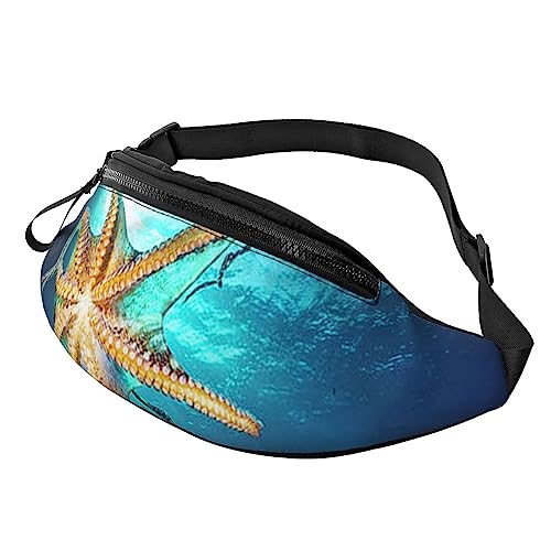 Marine Biologie Hüfttasche Bauchtasche Bauchtasche mit verstellbarem Gürtel für Männer Frauen Sport Laufen Wandern Joggen, Marine Biology, Einheitsgröße von Faduni