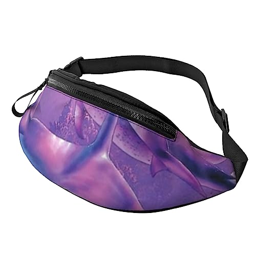 We Can Do It Hüfttasche Bauchtasche mit verstellbarem Gürtel für Männer Frauen Sport Laufen Wandern Joggen, Delfine Art, Einheitsgröße von Faduni