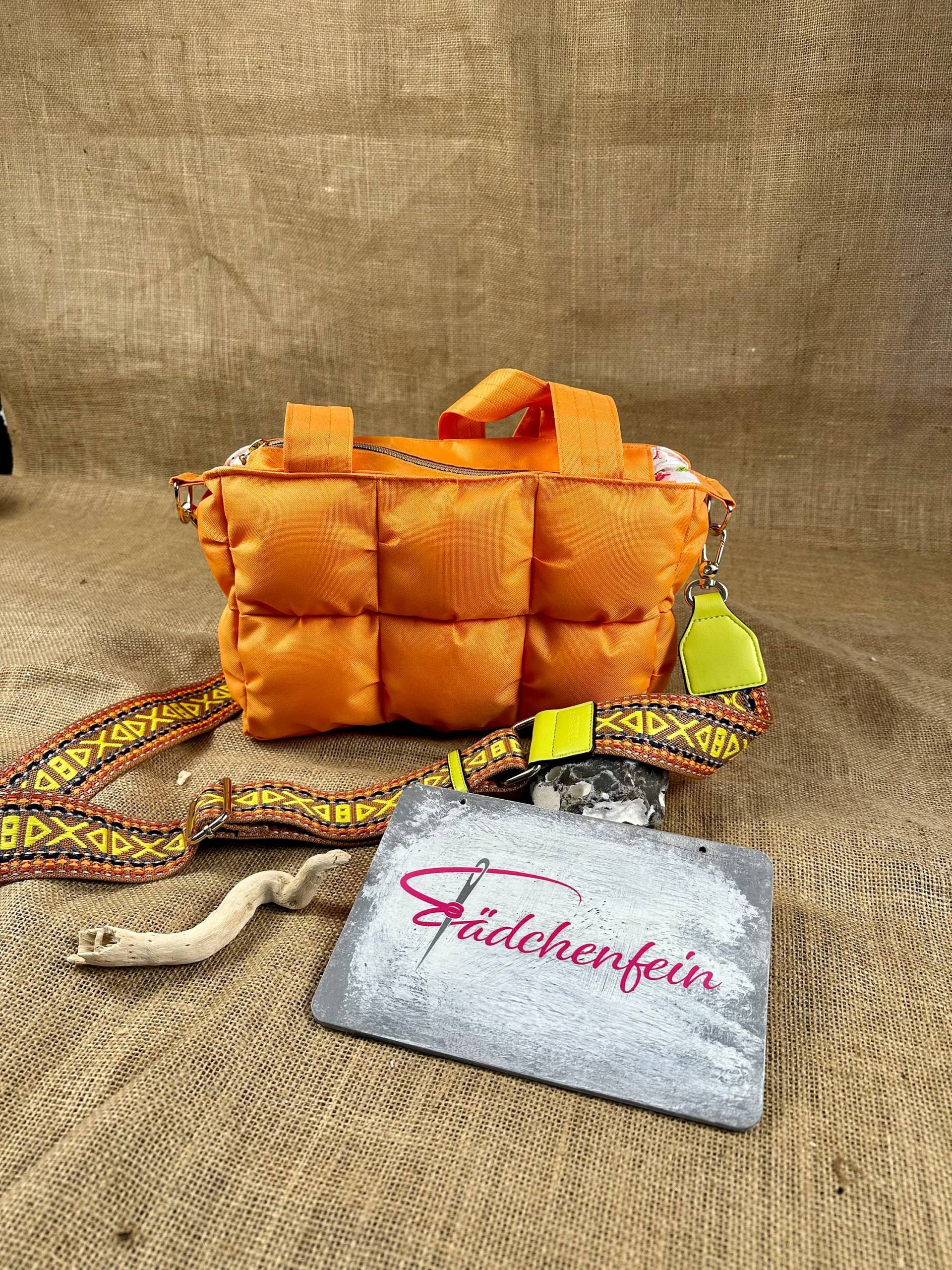 Pufferbag, Puffer-Bag, Kissentasche, Tasche Wattiert, Stepptasche Pufferbag, Puffer-Bag, Kissentasche, Tasche Wattiert, Stepptasche von Faedchenfein