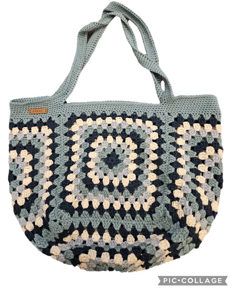 Häkelshopper Granny Square von Faefal