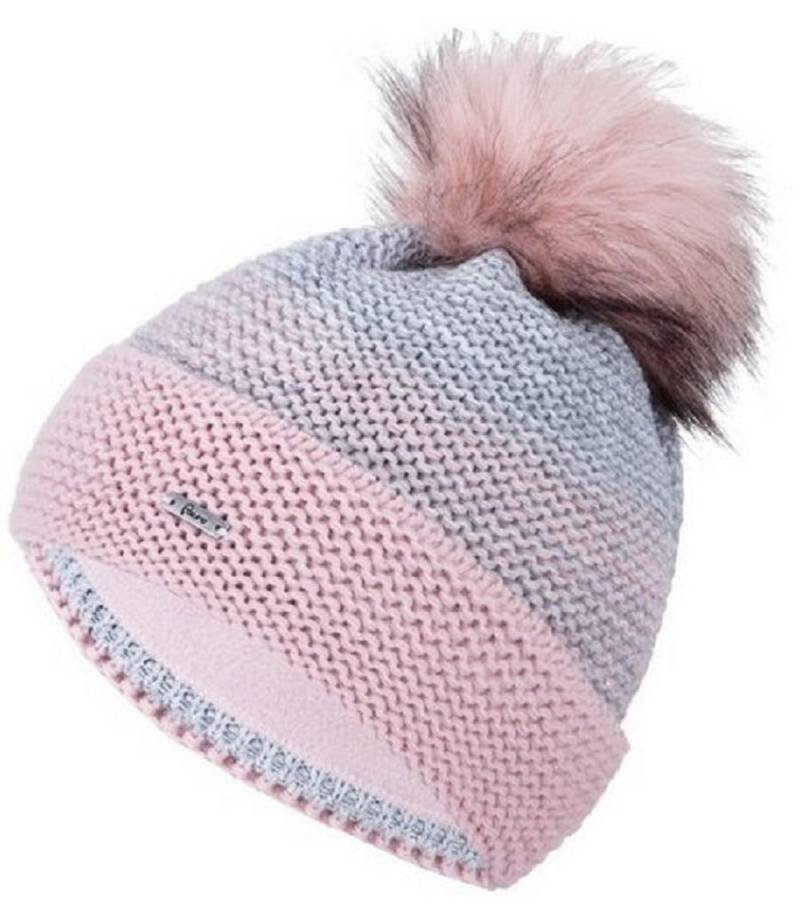 Faera Beanie Wintermütze warm mit Futter Kunstfell Beanie-Mütze One-Size Unisex von Faera