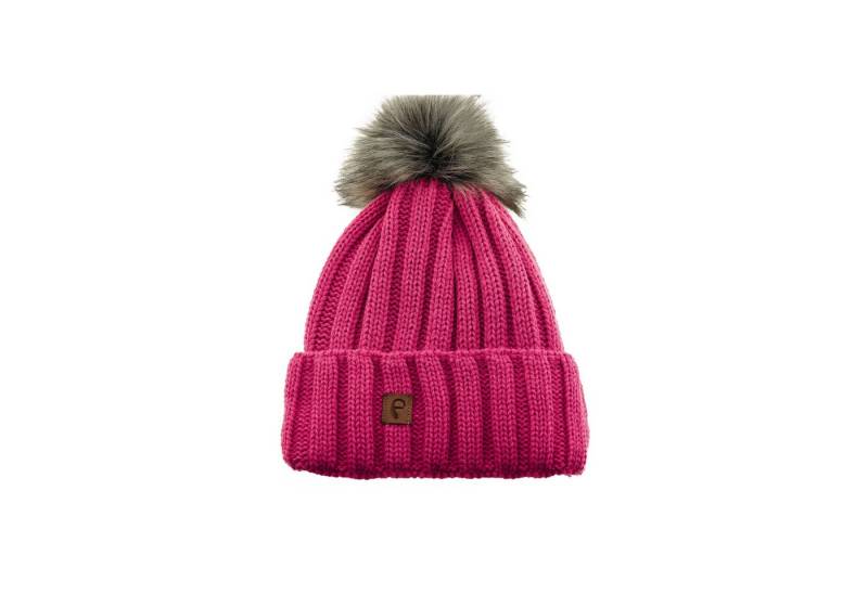 Faera Bommelmütze Mütze zum Warmhalten im Herbst oder Winter Bommel-Mütze mit Futter von Faera
