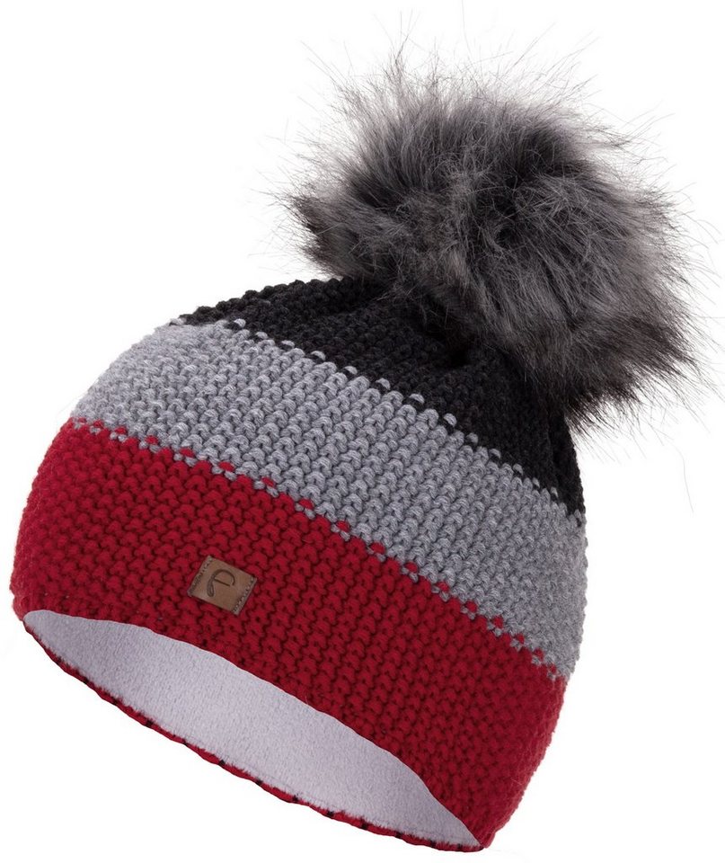 Faera Bommelmütze Wintermütze Damen Herren Mütze Beanie Haube Winter Strickmütze von Faera