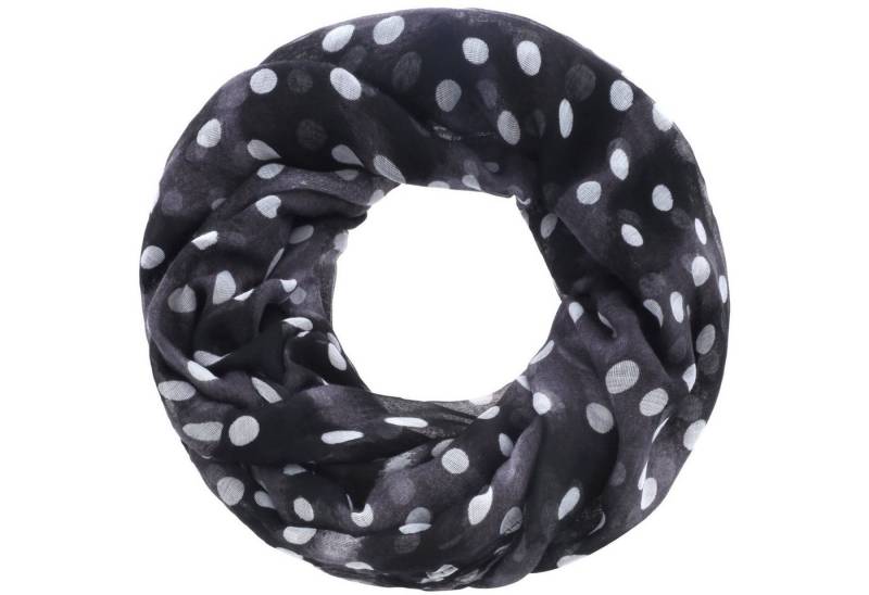 Faera Loop, Damen Schal Punkte Farbverlauf weich und leicht Damen Loop Rundschal von Faera