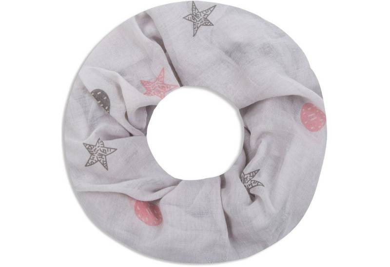 Faera Loop, Damen Schal Seesterne und Muscheln weich und leicht Loop Rundschal von Faera