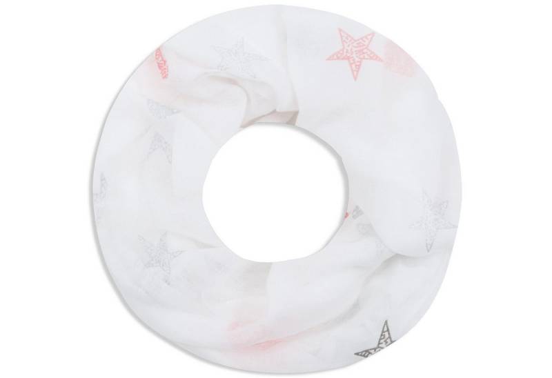 Faera Loop, Damen Schal Seesterne und Muscheln weich und leicht Loop Rundschal von Faera