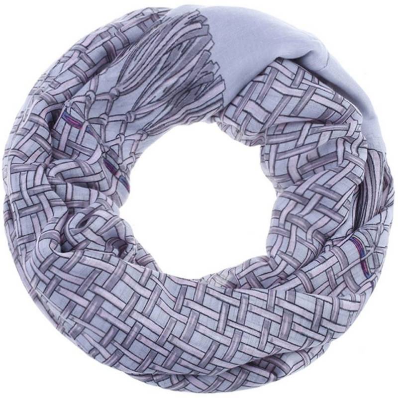 Faera Loop, Damen Schal gemustert weich und leicht Loop verschiedenen Farben von Faera