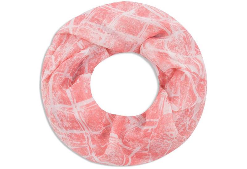 Faera Loop, Damen Schal marmorierter weich und leicht Loop Rundschal von Faera