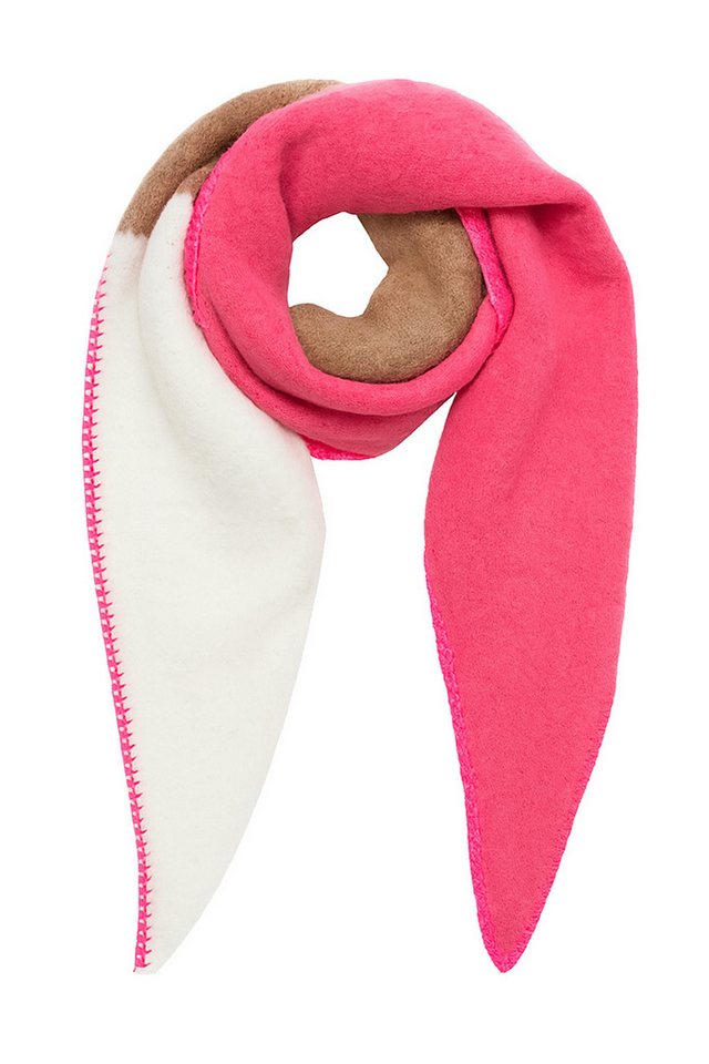 Faera Modeschal Modern mit Kontrastnaht, (1-St), 9429 in Beige von Faera