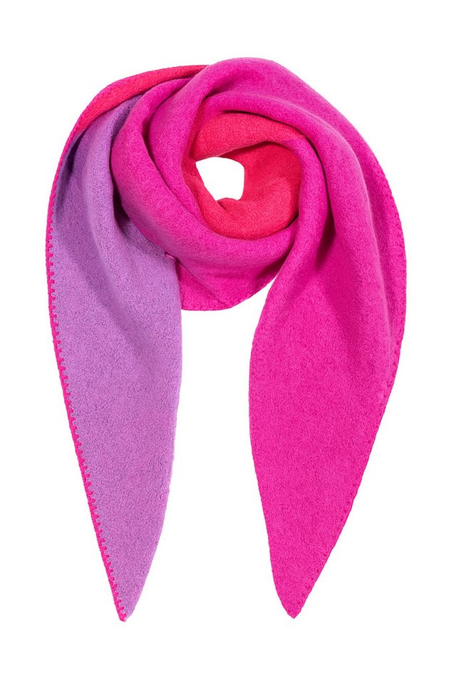 Faera Modeschal Modern mit Kontrastnaht, (1-St), 9429 in Pink von Faera