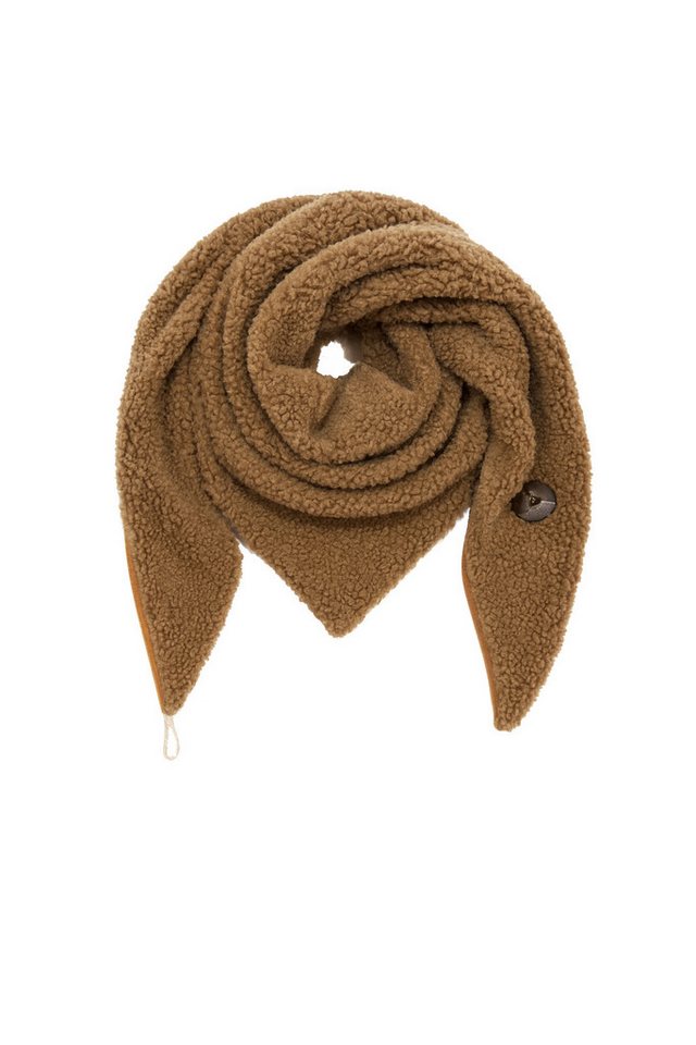 Faera Modeschal Weicher Schal mit Muster - Must-Have Accessoire Winterstyling, (1-St), 9426 in Braun von Faera