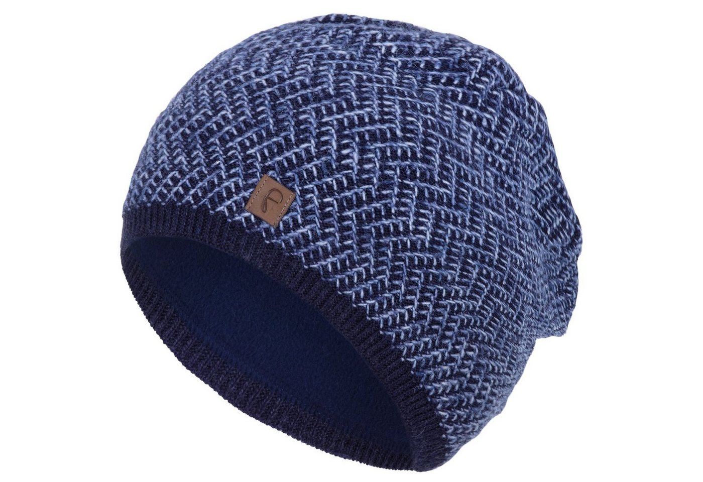 Faera Strickmütze (1-St) Damen Mütze meliert Winter Wintermütze Haube Beanie von Faera