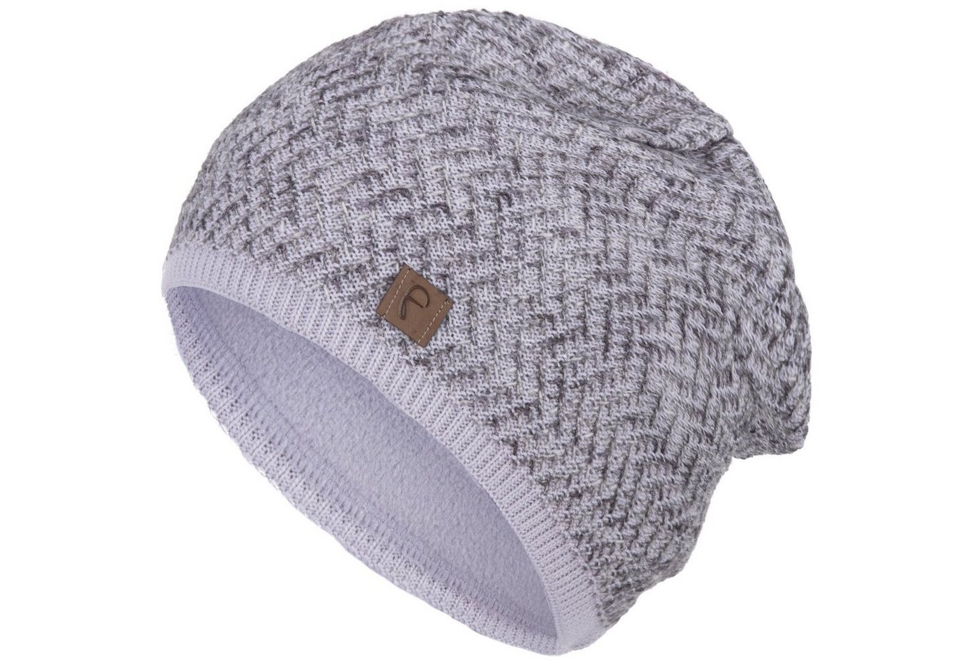 Faera Strickmütze (1-St) Damen Mütze meliert Winter Wintermütze Haube Beanie von Faera