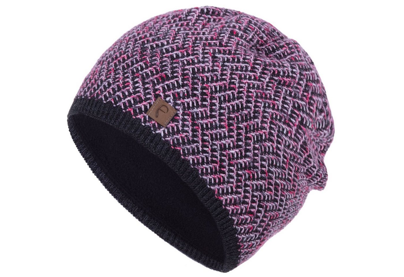 Faera Strickmütze (1-St) Damen Mütze meliert Winter Wintermütze Haube Beanie von Faera