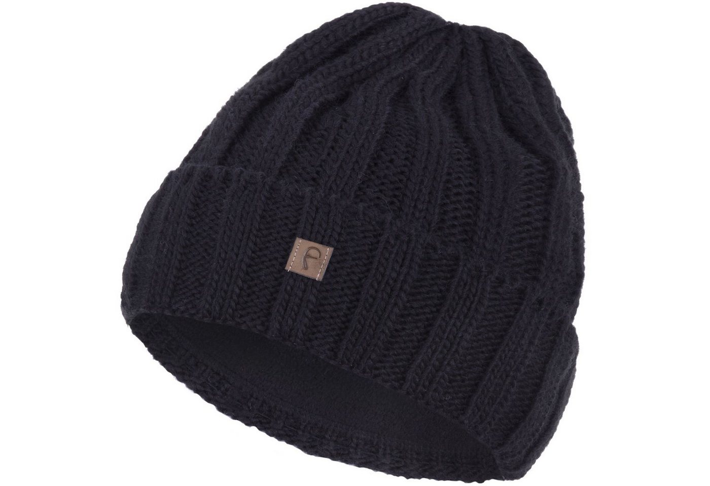 Faera Strickmütze (1-St) Wintermütze Mütze gefüttert Grobstrick Winter Beanie Herren Damen von Faera