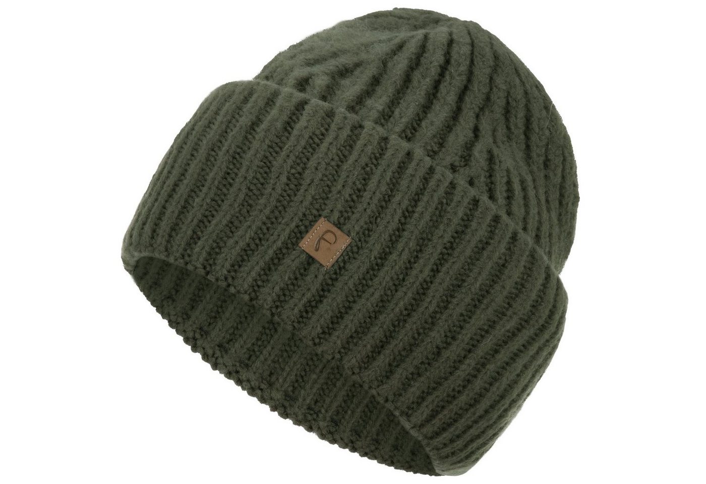 Faera Strickmütze (1-St) Wintermütze Winter breiter Aufschlag Damen Grobstrick Beanie Mütze von Faera