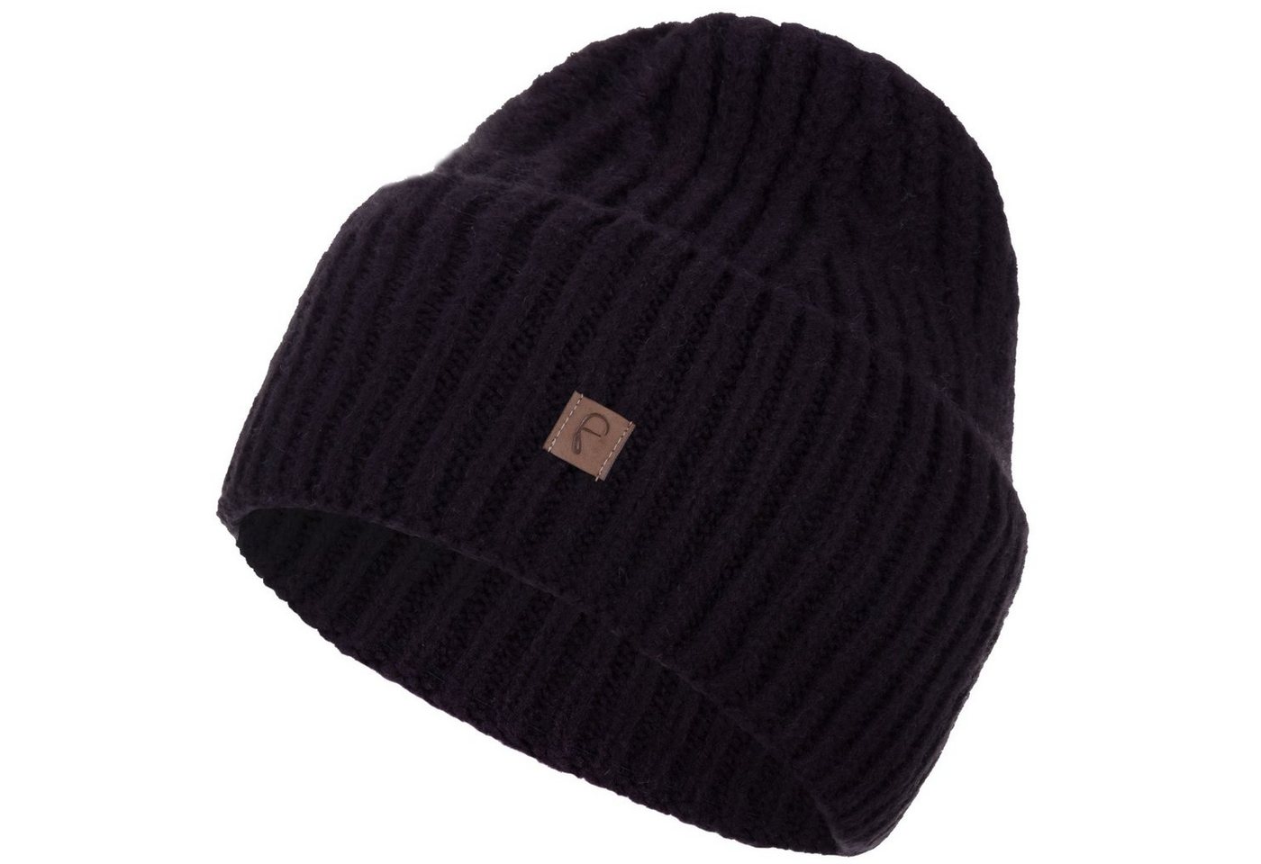 Faera Strickmütze (1-St) Wintermütze Winter breiter Aufschlag Damen Grobstrick Beanie Mütze von Faera