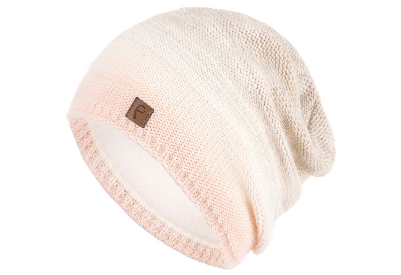 Faera Strickmütze Wintermütze Damen Mütze Beanie Haube gefüttert Winter Damenmütze von Faera