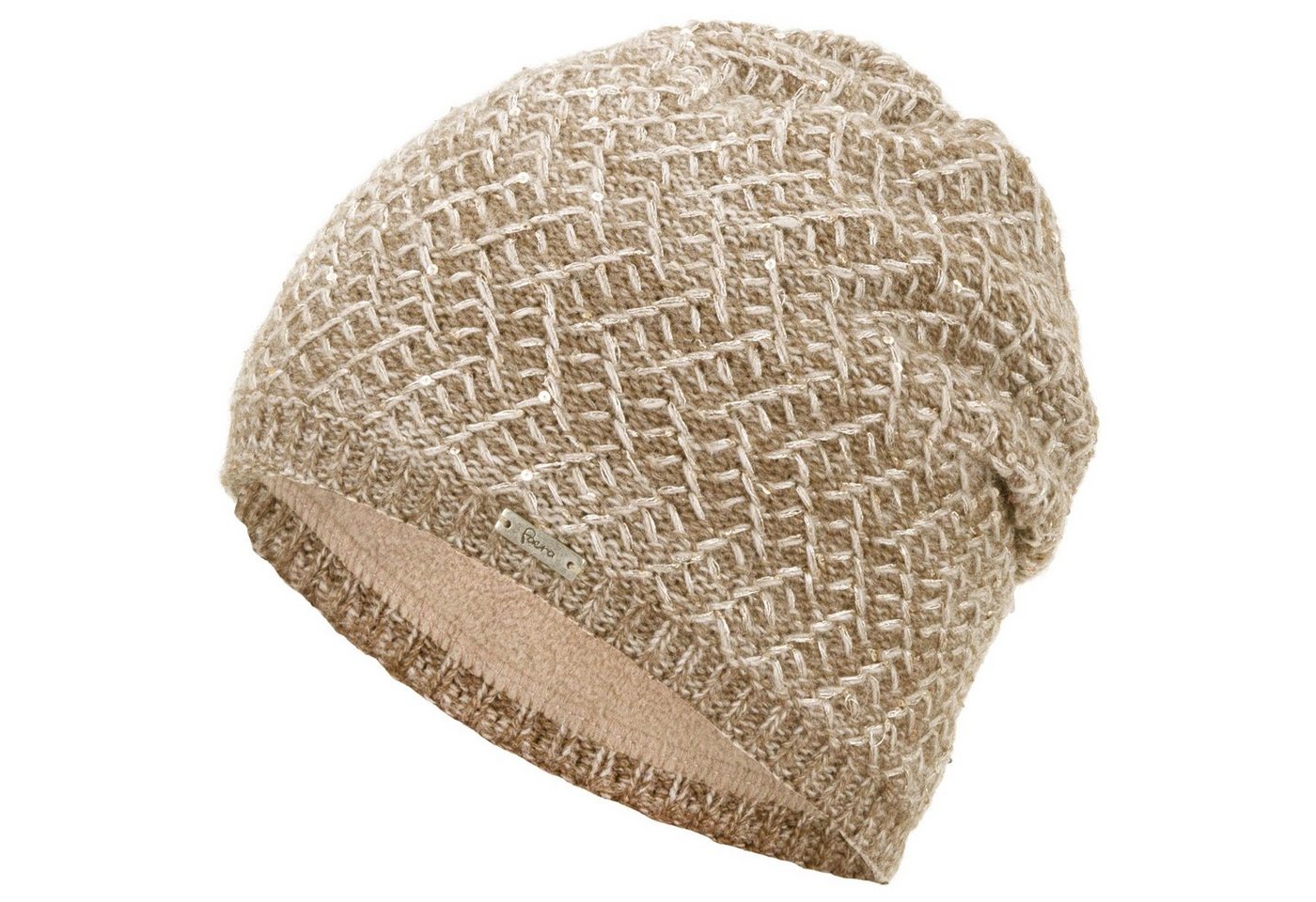 Faera Strickmütze Wintermütze Damen Mütze Beanie Haube gefüttert Strickmütze Damenmütze von Faera