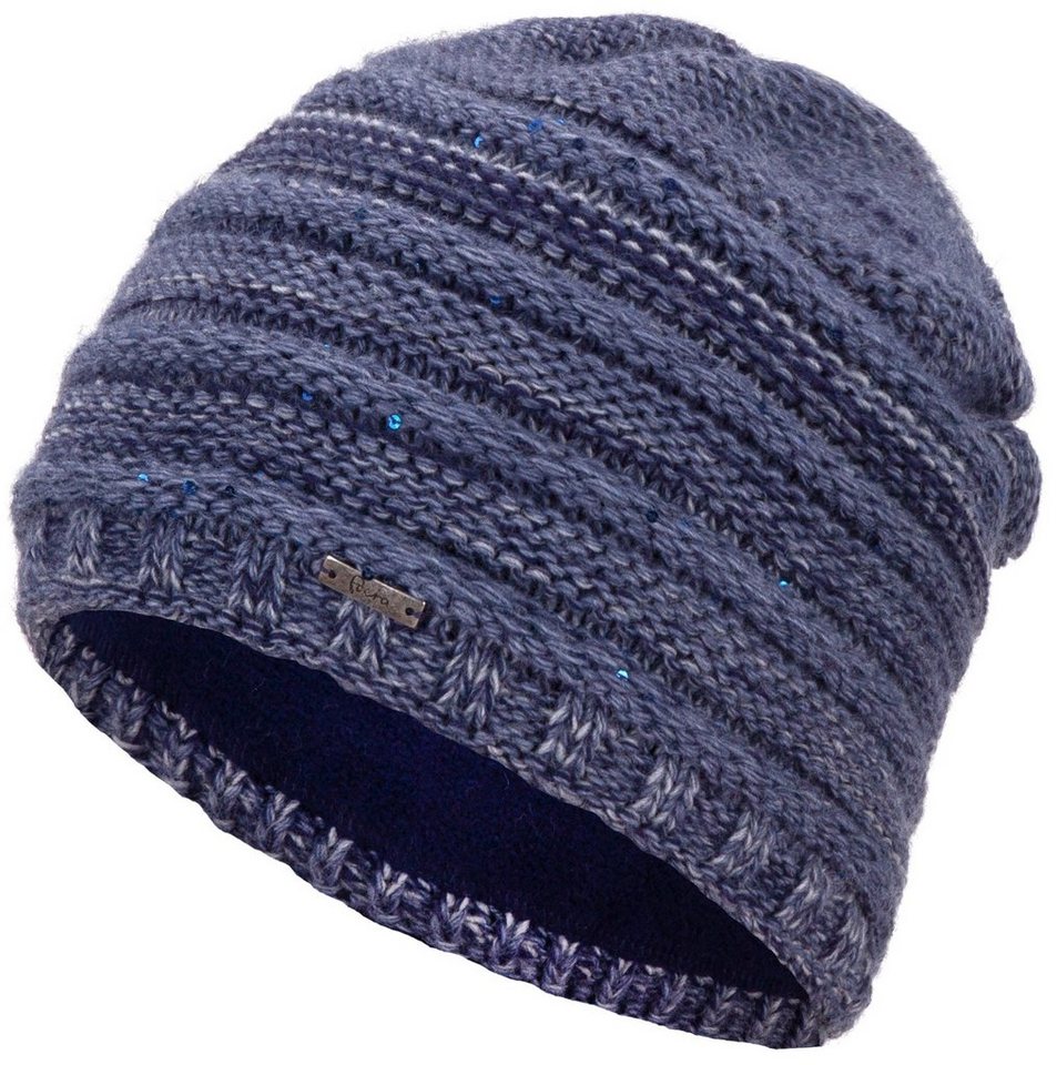 Faera Strickmütze Wintermütze Damen Mütze Beanie Haube gefüttert Strickmütze Damenmütze von Faera