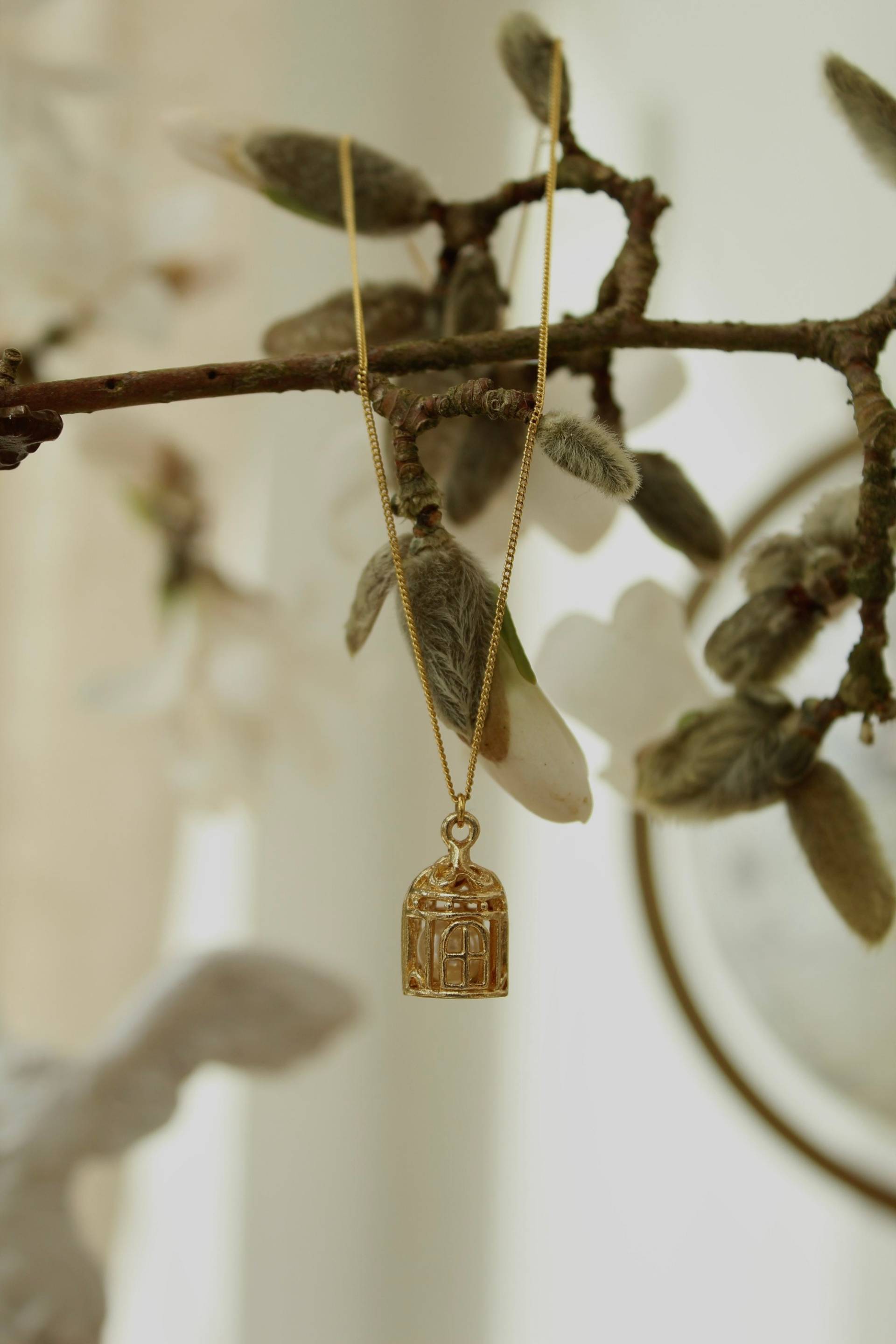 Birdcage Goldhalskette Birdcage Goldhalskette von FaeriesJewel