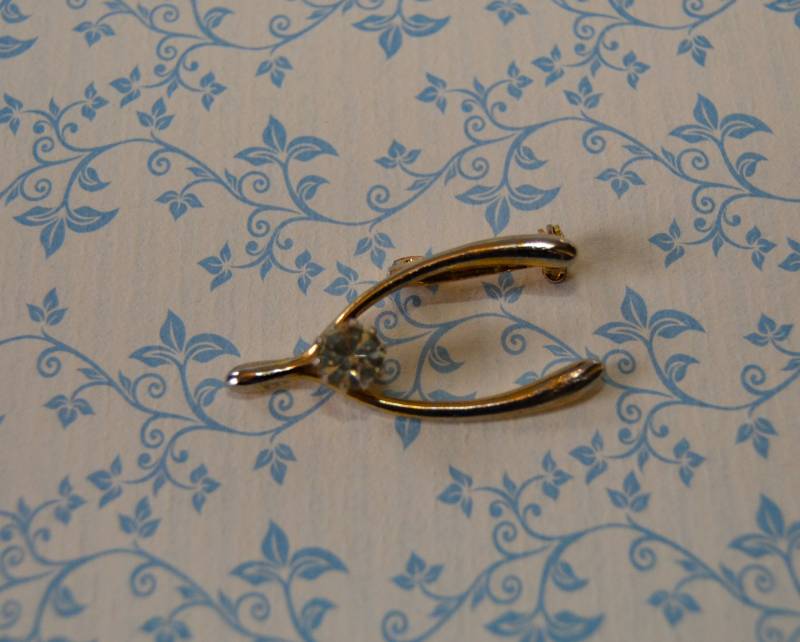 Original Vintage Brosche Von 1960, Eleganter Modeschmuck, Pin, 60S von Faespell