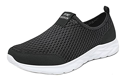 Fafazhu Unisex Turnschuhe Slip on Walkingschuhe Mesh Laufschuhe Sportschuhe Outdoor Straßenlaufschuhe Leichtgewichts Size 36-49 von Fafazhu