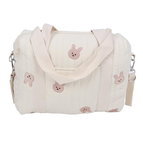 Fafeicy Universeller Kinderwagen-Organizer, Multifunktionale Aufbewahrungstasche für Kinderwagen, Wiederverwendbare Handtasche, Windeltasche (Kaninchentasche) von Fafeicy