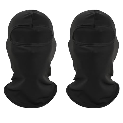 2 Stücke Sturmhaube Balaclava Winter Gesichtshaube für Outdoorsports Radfahren, Snowboarden, Skifahren, Motorrad Fahrrad Winddicht Warm Gesichtsmasken Einheitsgröße für Herren/Damen von Fagent