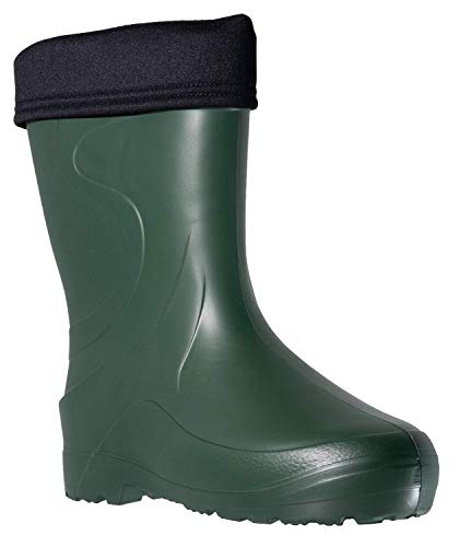 Fagum Stomil Warme Gummistiefel Damen Gefüttert Wasserdicht - Wasserfeste & rutschfeste Gartenschuhe Gr. 36 von Fagum Stomil