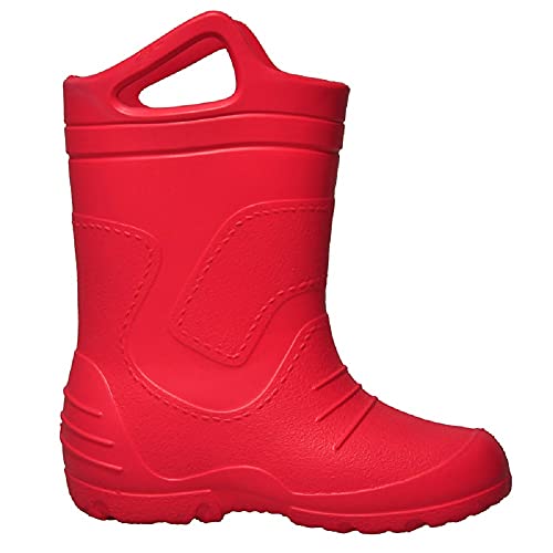 Fagum federleichte Kinder Eva Gummistiefel gefüttert Stomilek 51051 (Rosa, numeric_20) von Fagum