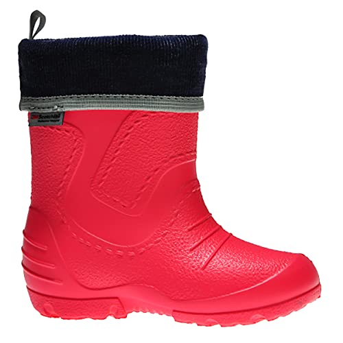 Fagum federleichte Kinder Eva Gummistiefel gefüttert Stomilek 51059 (Rosa, numeric_20) von Fagum