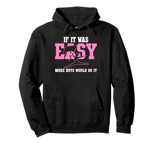 If It Was Easy More Boys Would Do It Color Guard Flag Corps Pullover Hoodie von Fahnenschwinger Design Color Guard