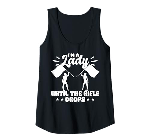 Damen Im A Lady Until The Rifle Drops Color Guard Flag Tank Top Damen Im A Lady Until The Rifle Drops Color Guard Flag Tank Top von Fahnenschwinger Designs Color Guard Ideen