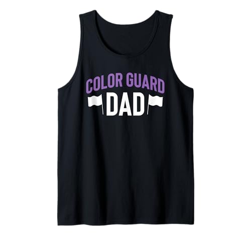 Herren Color Guard Dad Fathers Day Flag Team Tank Top Herren Color Guard Dad Fathers Day Flag Team Tank Top von Fahnenschwinger Designs Color Guard