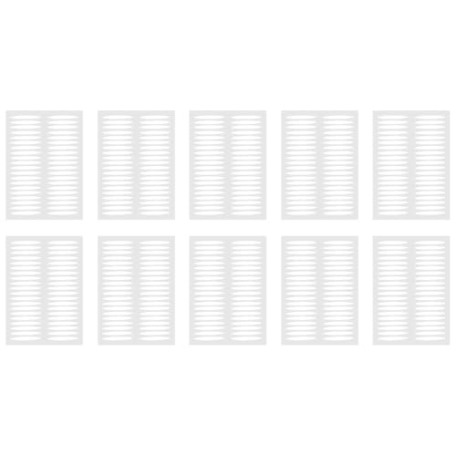 10 PCs/Setzen Sie Unsichtbare Augenlid Streifen Slip On Augenlidstreifen Doppelte Augenlidstreifen Eyelid Bandlid Streifen Make Up Werkzeug von Fahoujs