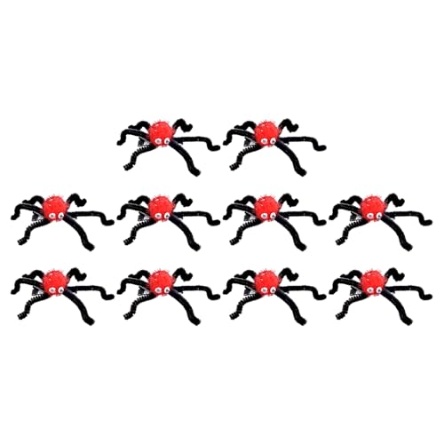 10pcs Fuzzy 3D Spiders Haarclip Halloween Seite Haarnadel Haarstyling Werkzeug Für Seitenhaarpunk Erwachsene Kinder Festival Kopfbedeckung 10pcs Fuzzy 3D Spiders Haarclip Halloween Seite Haarnadel Haarstyling Werkzeug Für Seitenhaarpunk Erwachsene Kinder Festival Kopfbedeckung von Fahoujs
