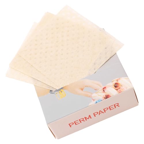 200 Stcs Atmungsaktives Haar Perm Papier Salon Haarstyling Werkzeuge Einweg Resistente End Einweg Perm Papier von Fahoujs