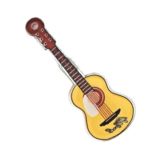 2000er Gitarren-Haarnadel für Kinder, Subkulturen, Haarspange für Mädchen, SideBangs, Entenschnabelclip, Studenten-Haardekoration, Kinder-Haarspange für Mädchen von Fahoujs