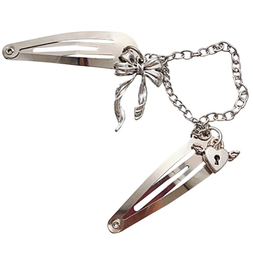 2000er Jahre Fransen Kette Bowknot Haarclip Mädchen Korean Haarnadel Modische Haarschmuck Haar Styling Clip Dekorative Sidepin 2000er Jahre Fransen Kette Bowknot Haarclip Mädchen Korean Haarnadel Modische Haarschmuck Haar Styling Clip Dekorative Sidepin von Fahoujs
