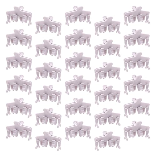 25 Pcs Voluminisieren Haarclip Haare Perm Isolationsclips Herren Perm Clips Mehrzweck Haarstyling Werkzeuge Perm Clips von Fahoujs