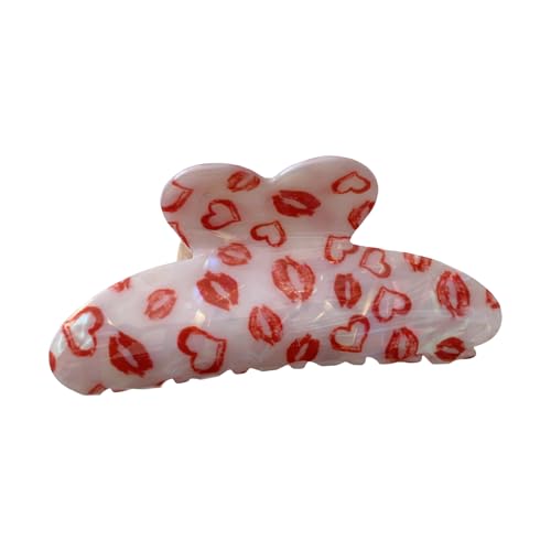 Acrylhaarklaue In Lip Designs Frauen Haarzubehör Haardekoration Für Mode Enthusiasten Und Stilsuchende von Fahoujs