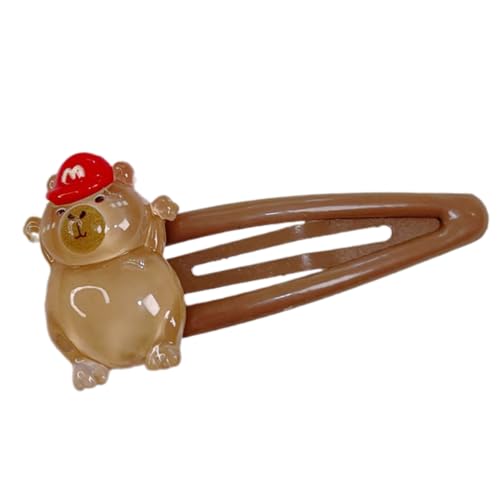 Adorkable Cartoon Haarclip Schöne Nagetiere Haare Clip Capybaras Haarnadeln Barrettes Girls Haarnadeln 2000er Jahre Trend von Fahoujs