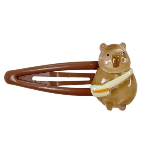 Adorkable Cartoon Haarclip Schöne Nagetiere Haare Clip Capybaras Haarnadeln Barrettes Girls Haarnadeln 2000er Jahre Trend von Fahoujs