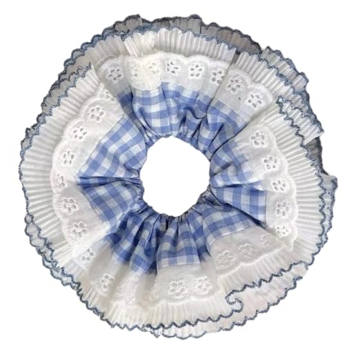 Aufwändige Gekräuselte Haarkrawatte Für Frauen Haarringe Schöne Spitzenritzungen Multi Layer Haarseil Haarkrawatte Flour Aufwändige Gekräuselte Haarkrawatte Für Frauen Haarringe Schöne Spitzenritzungen Multi Layer Haarseil Haarkrawatte Flour von Fahoujs