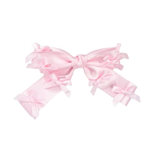 Ausführliche Flache Clip Haarnadel Barrettes Form Balletcore Headwear Bündel Clip Elegant Bowknot Hair Clip Photo Requisiten von Fahoujs