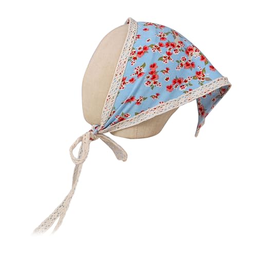 Bandana mit Blumenmuster für Damen, florales Haarband, Bandanas für Mädchen, florales Haar, Schal, Kopftuch, Kinder, florales Haarbandanas für Mädchen von Fahoujs